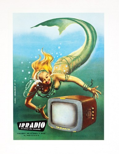 Poster televisione irradio - poster,