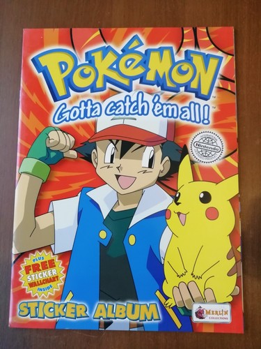 Album pokemon merlin inglese - album,