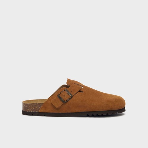 Scholl ciabatte sabot cognac