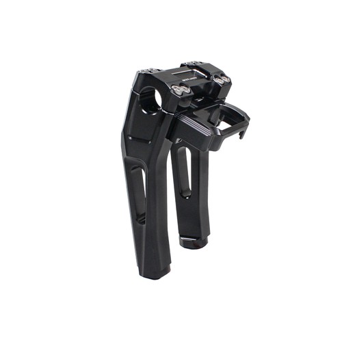 Bar black riser clamp - bar, 8"