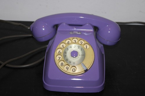 Telefono sip verniciato viola - telefono,