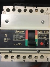 Bticino - Interruttore magnetotermico differenziale 100A 4P - MA125 (T7014A/100)