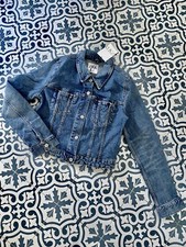 Giacca denim cotone Zara TRF
