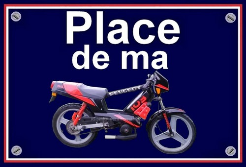 Plaque place ma 103 - ",