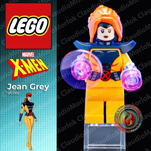 Lego jean grey sh991 - lego,