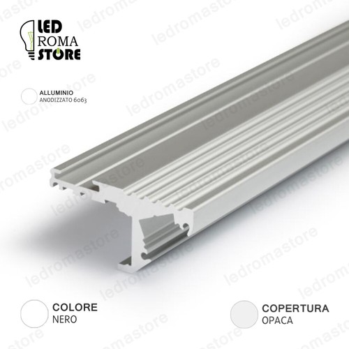 Profilo alluminio per scala - profilo,