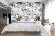 Carta da parati 3D disegnata a