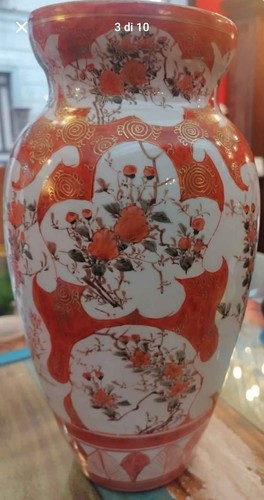 Vaso giapponese kutani cm - 31,