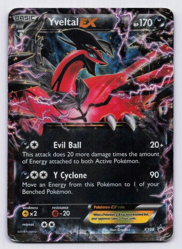 Yveltal holo promo xy - yveltal,