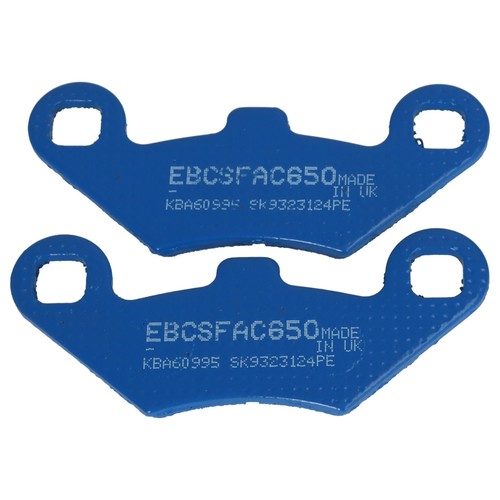 Pastiglie freno ebc sfac650 - pastiglie,