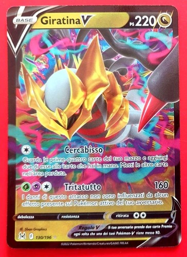 Carta pokemon giratina - carta,