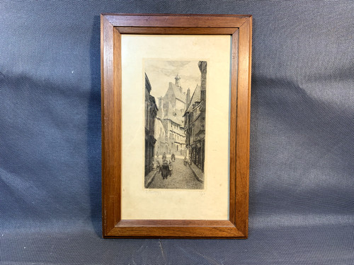 Antico cornice foto legno - antico,