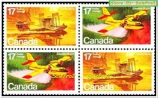 CANADA 1981 AEREO CANADESE