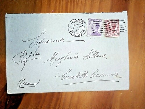 1925 regno busta viaggiata per - regno,