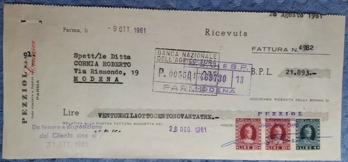 Cambiale pezziol a - cambiale,