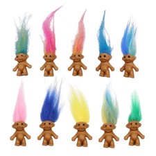 RDNKVB 10 PCS Mini Doll Regina Poppy Inspired by Trolls 3 with Removable (G0M)