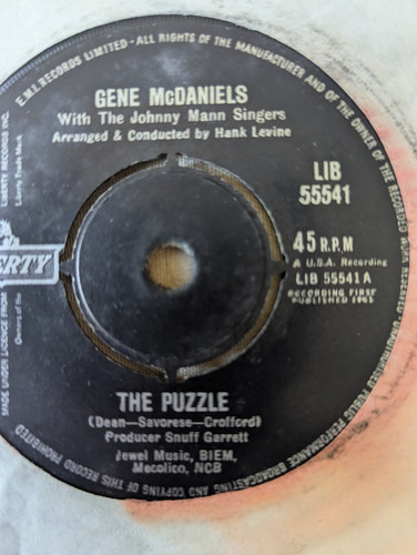 The puzzle gene mcdaniels - puzzle,