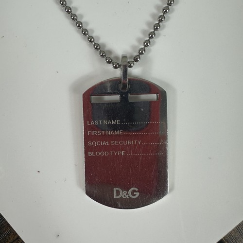 Collana uomo dolce gabbana - dolce, &