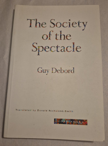 Society the spectacle - society, of