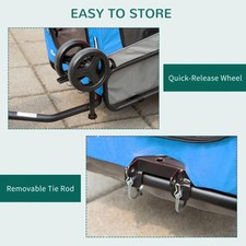 Rimorchio per bici utilitario