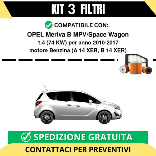 Kit filtri tagliando - 3,