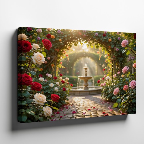 Romantico sentiero giardino - sentiero,