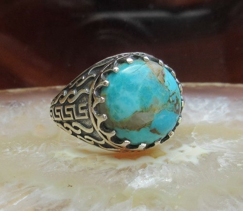 Anello turchese rame - Ω,