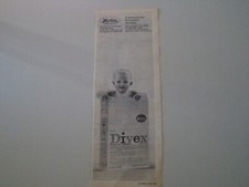 advertising Pubblicità 1965 DIVEX MELLIN