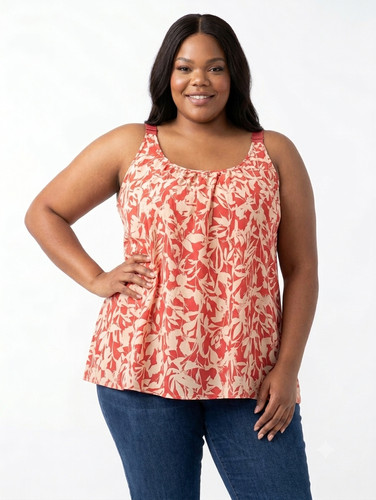 Camicia blusa smanicata