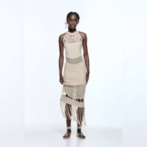 Abito midi zara - midi, con