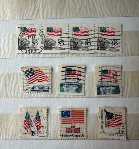 Francobolli usa american - francobolli, "american