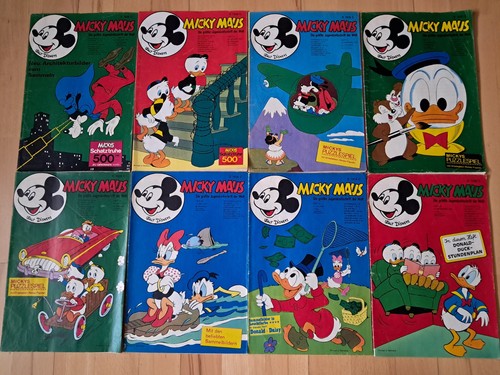 Topolino lotto fumetti del - 8,