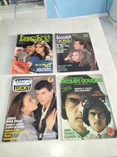 Lotto 4 Fotoromanzi Jacques Douglas, Lancio, Lucky Anni 80