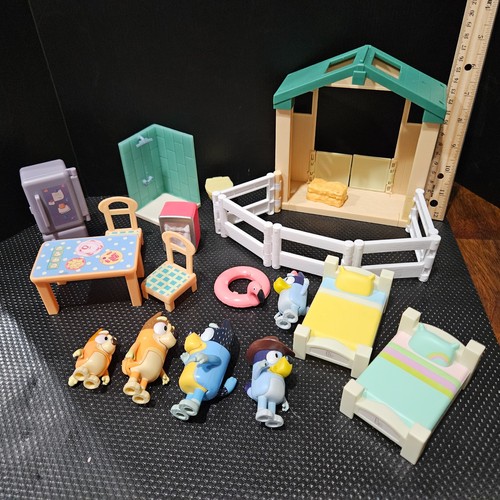 Bluey lotto pony giostre - bluey, di