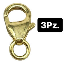 3 Pz. Ganci in argento 925