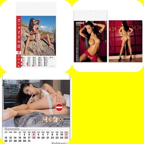 Novita calendari 2026 nudo - novita',