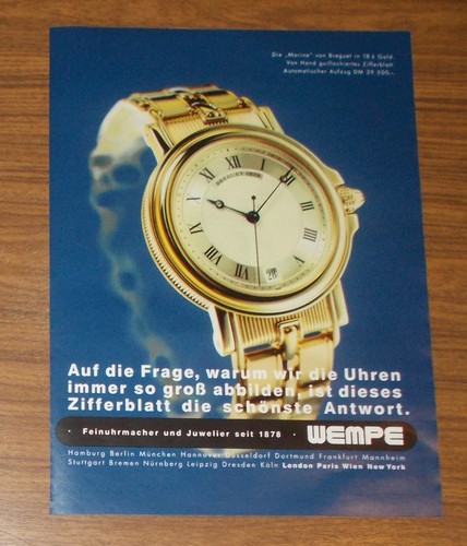 Raro orologio pubblicitario