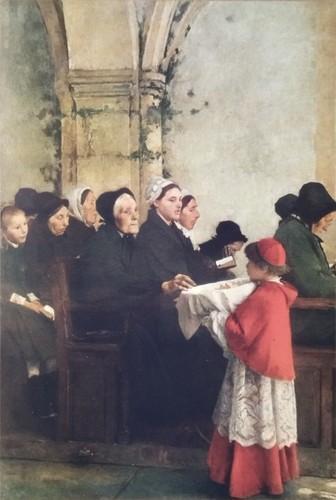 Antica stampa colori del - a,
