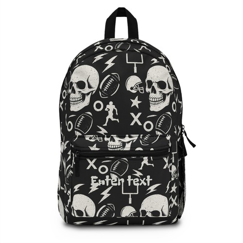 Zaino calcio edgy - calcio, skull