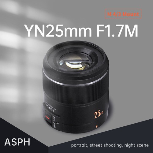 Yongnuo yn25 messa a - f1.7m,