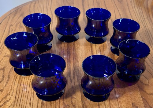 Set calici vetro con - calici,