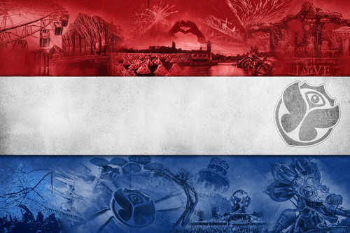 Tomorrowland netherland flag - netherland,
