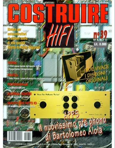 Rivista costruire hifi 39 - rivista,