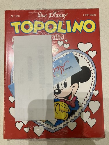 Topolino 1994 blisterato - topolino,