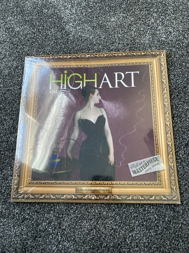 High art wall calendar - high, 2022