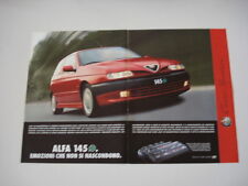 advertising Pubblicità 1995 ALFA ROMEO 145 QUADRIFOGLIO