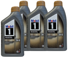 4 LITRI - OLIO MOTORE MOBIL 1 FS 0W40, ACEA A3/B4