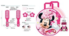 Borsetta pvc Minnie tonda con