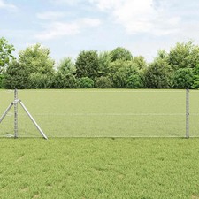 Recinzione con pali. Acciaio rivestito in PVC esterna Barriera Giardino vidaXL