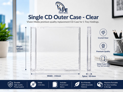 Custodia album jewel case - cd,
